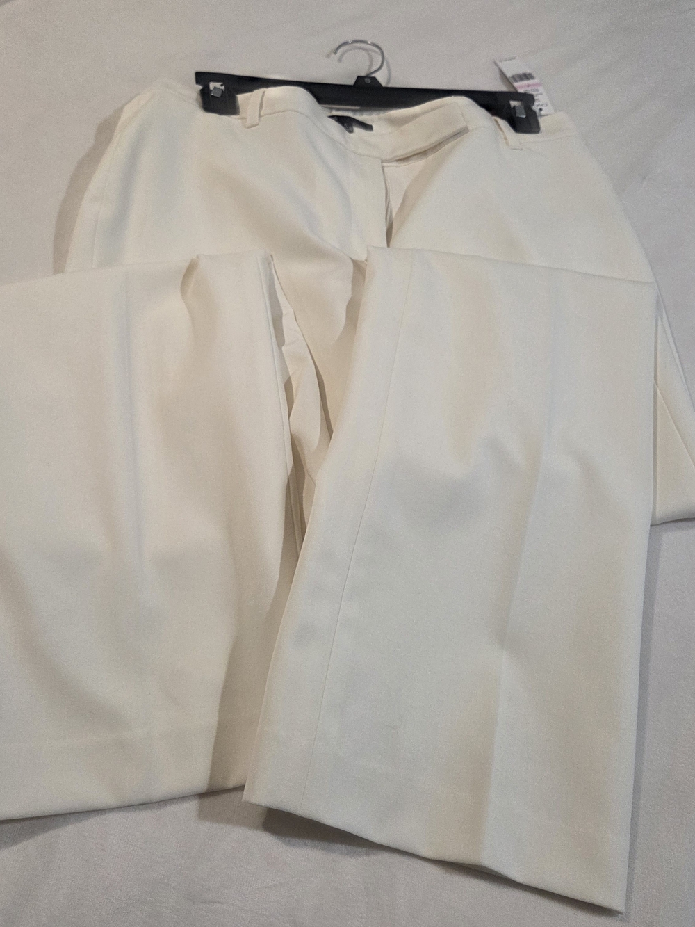 CHAUS NWT Golden Gate Dress Pants - Winter White - Size 6 - Wide Leg. - Picture 8 of 8